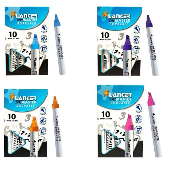 Marcador Tiza liquida Lancer Color Fugsia