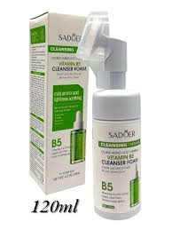 Espuma Facial Limpiadora Sadoer Vitamina B5