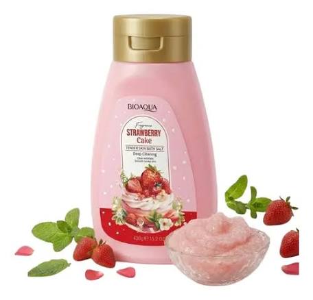 Sal Exfoliante Corporal Fresa