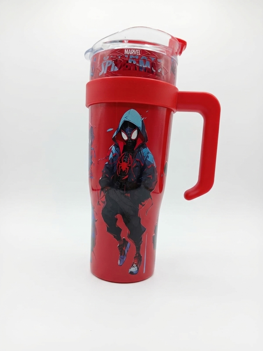 Termo de acero inoxidable Marca Stanley de Spiderman